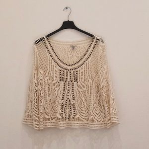 Open Knit Top
